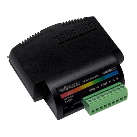 Velleman VM192RF Manuel utilisateur