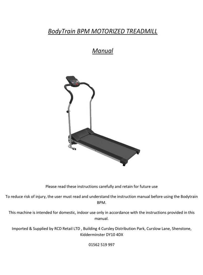 BodyTrain BPM Manuel utilisateur