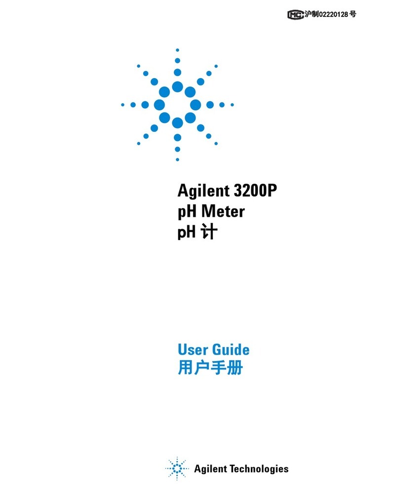 Agilent Technologies 3200P Manuel utilisateur