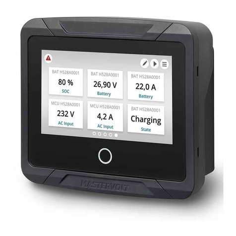 Mastervolt EasyView 5 Manuel utilisateur