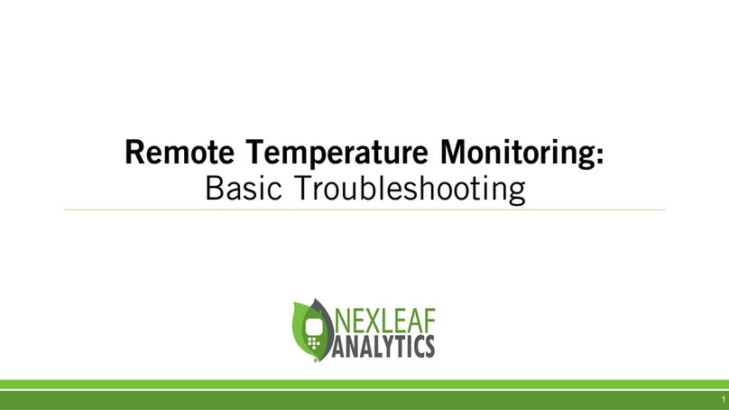 Nexleaf Analytics CT5 Manuel utilisateur