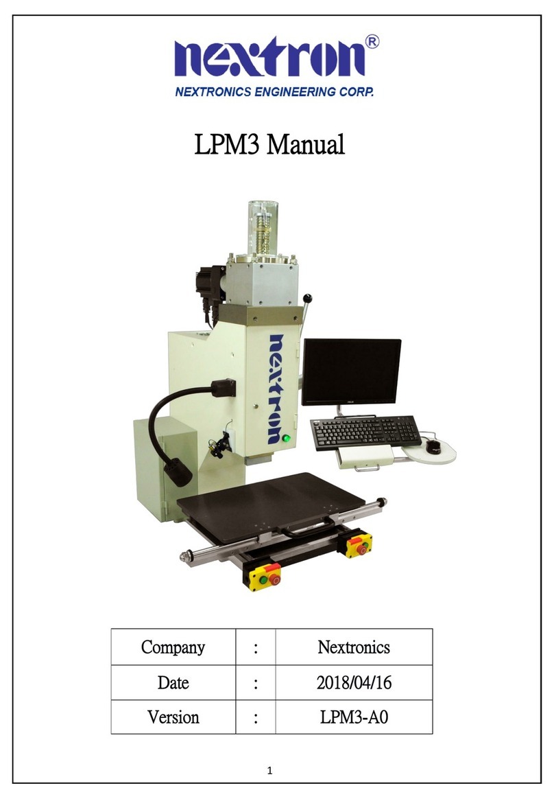 Nextron LPM3 Manuel utilisateur