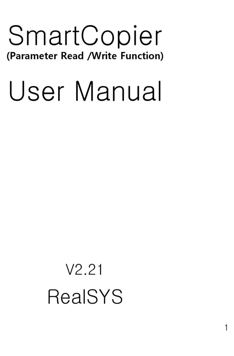 RealSYS SmartCopier Manuel utilisateur