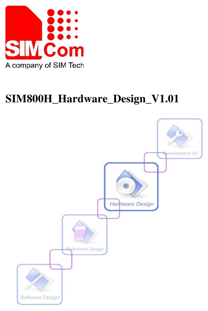 SimCom SIM800H Mode d’emploi
