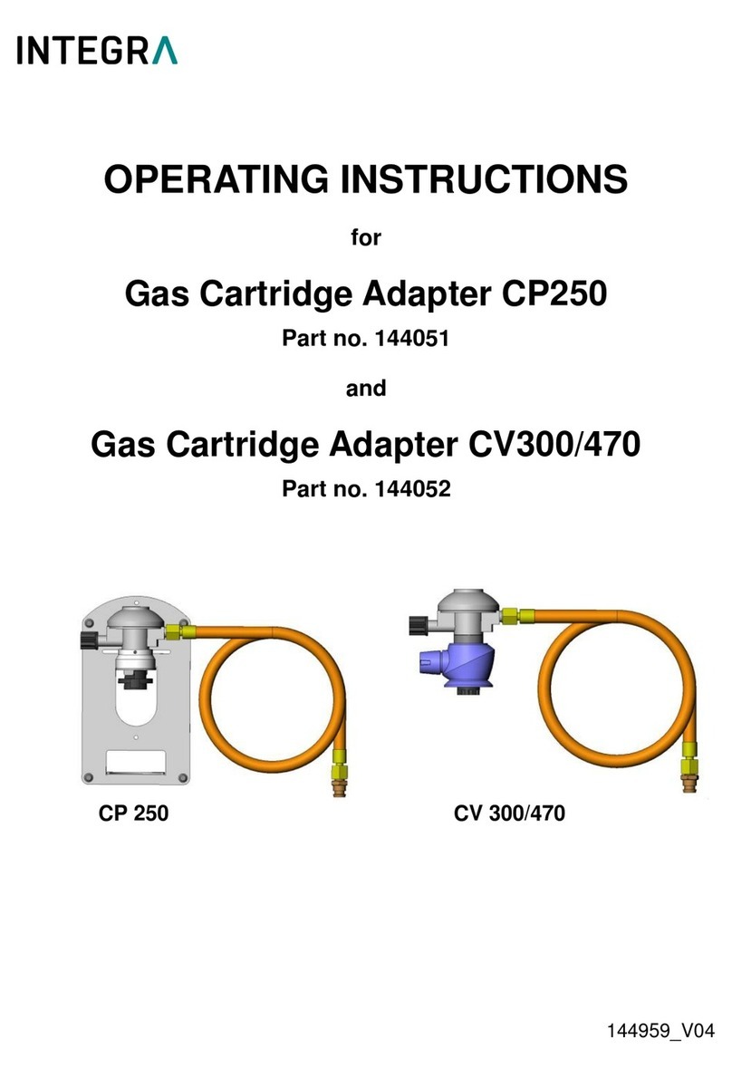 Integra CP250 Manuel utilisateur