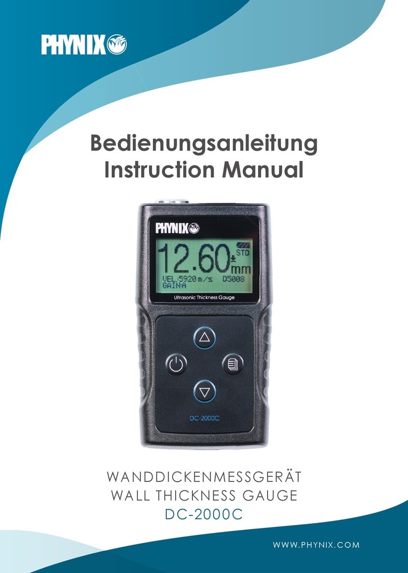 Phynix DC-2000C Manuel utilisateur