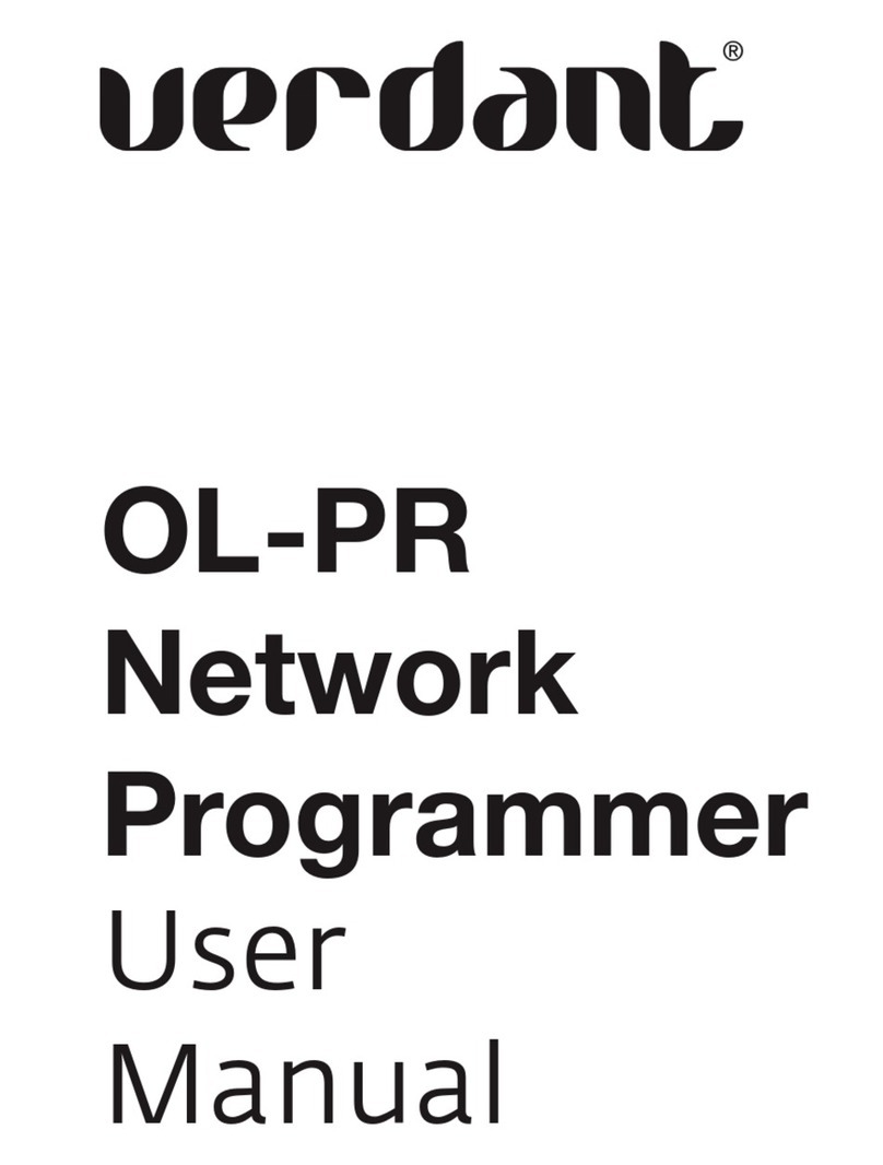 Verdant Wireless Manuel utilisateur Verdant Wireless Manuel utilisateur