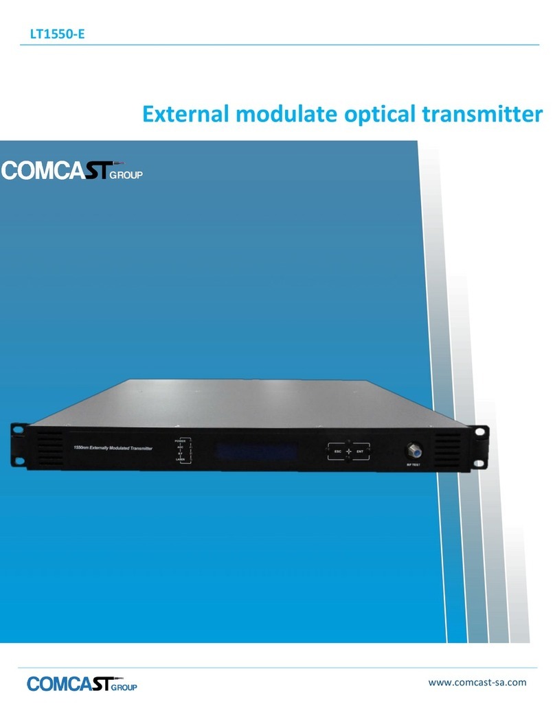 Comcast LT1550-E Manuel utilisateur