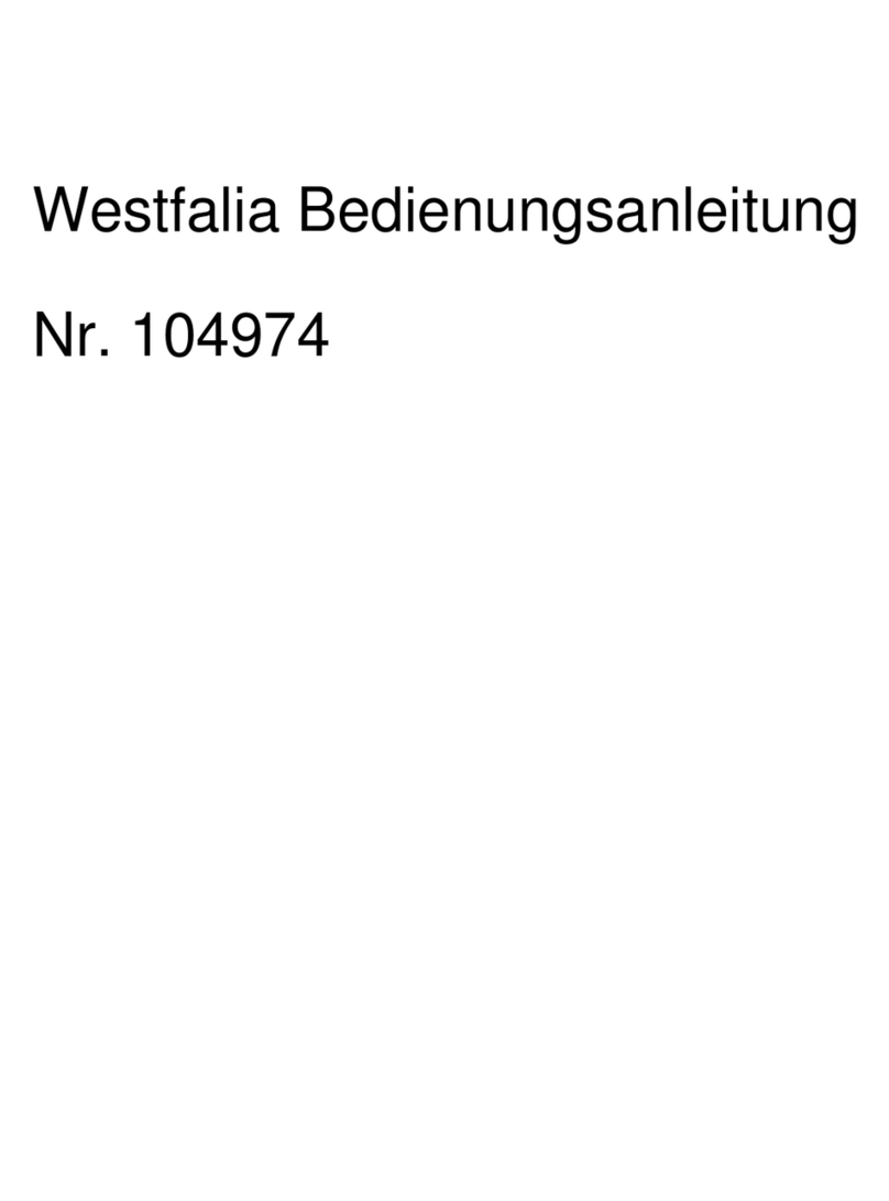 Westfalia DB-82X2 Manuel utilisateur