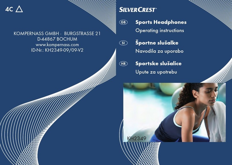 Silvercrest KH2349 Manuel utilisateur Silvercrest KH2349 Manuel utilisateur