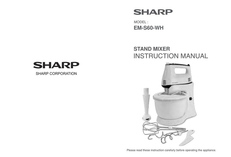 Sharp EM-S60-WH Manuel utilisateur