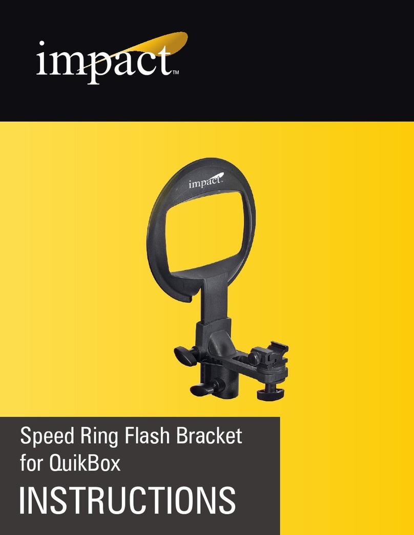 impact Speed Ring Flash Bracket Manuel utilisateur