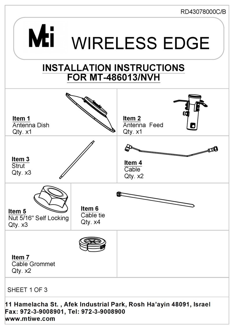 M-TI MT-486013/NVH Manuel utilisateur
