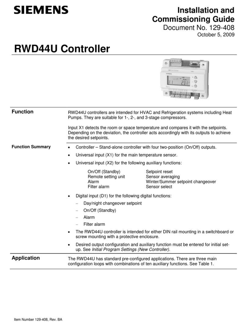 Siemens RWD44U Manuel utilisateur