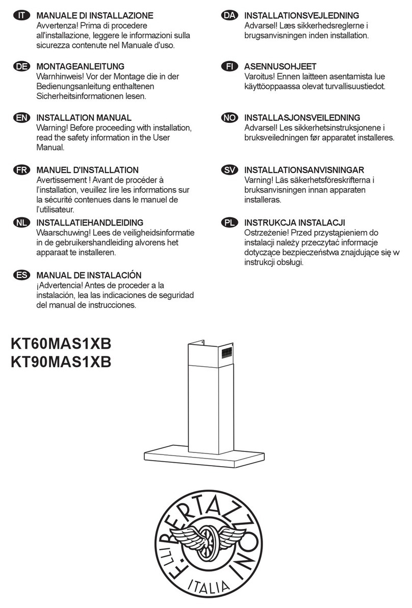 Bertazzoni KT60MAS1XB Manuel utilisateur