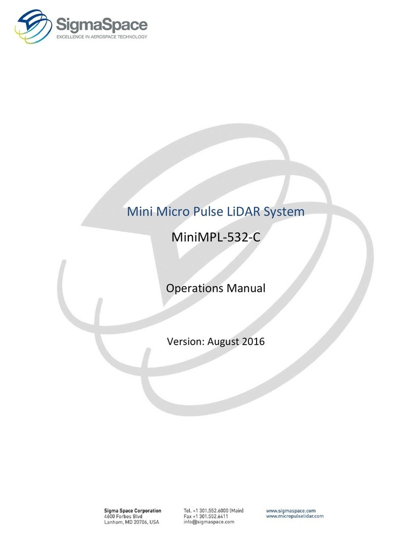Sigma Space MiniMPL-532-C Manuel utilisateur