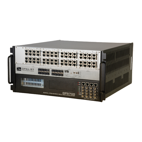 Opal-RT OP5700 Manuel utilisateur