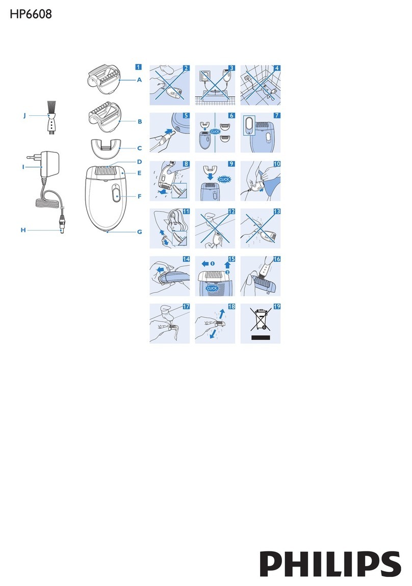 Philips HP6608 Manuel utilisateur