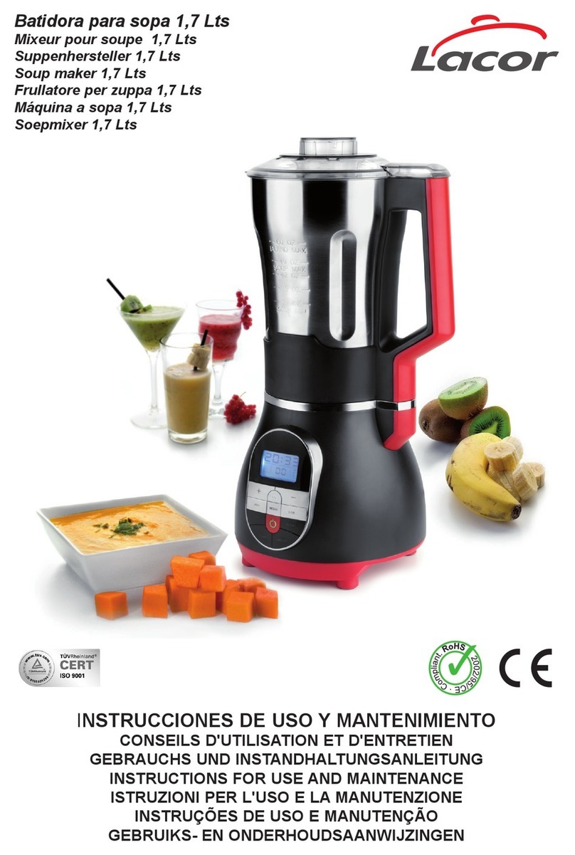 Lacor 69380 Fiche technique