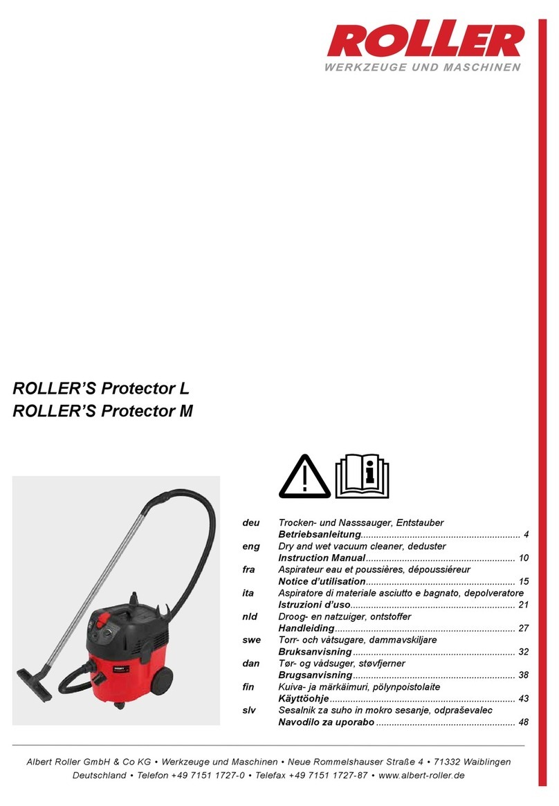 Roller Protector L Manuel utilisateur