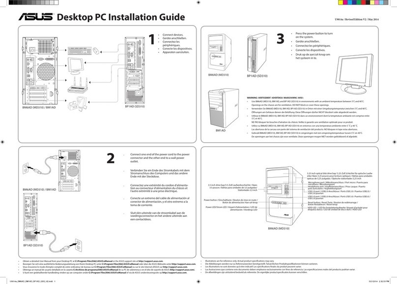Asus BM6AD Manuel utilisateur