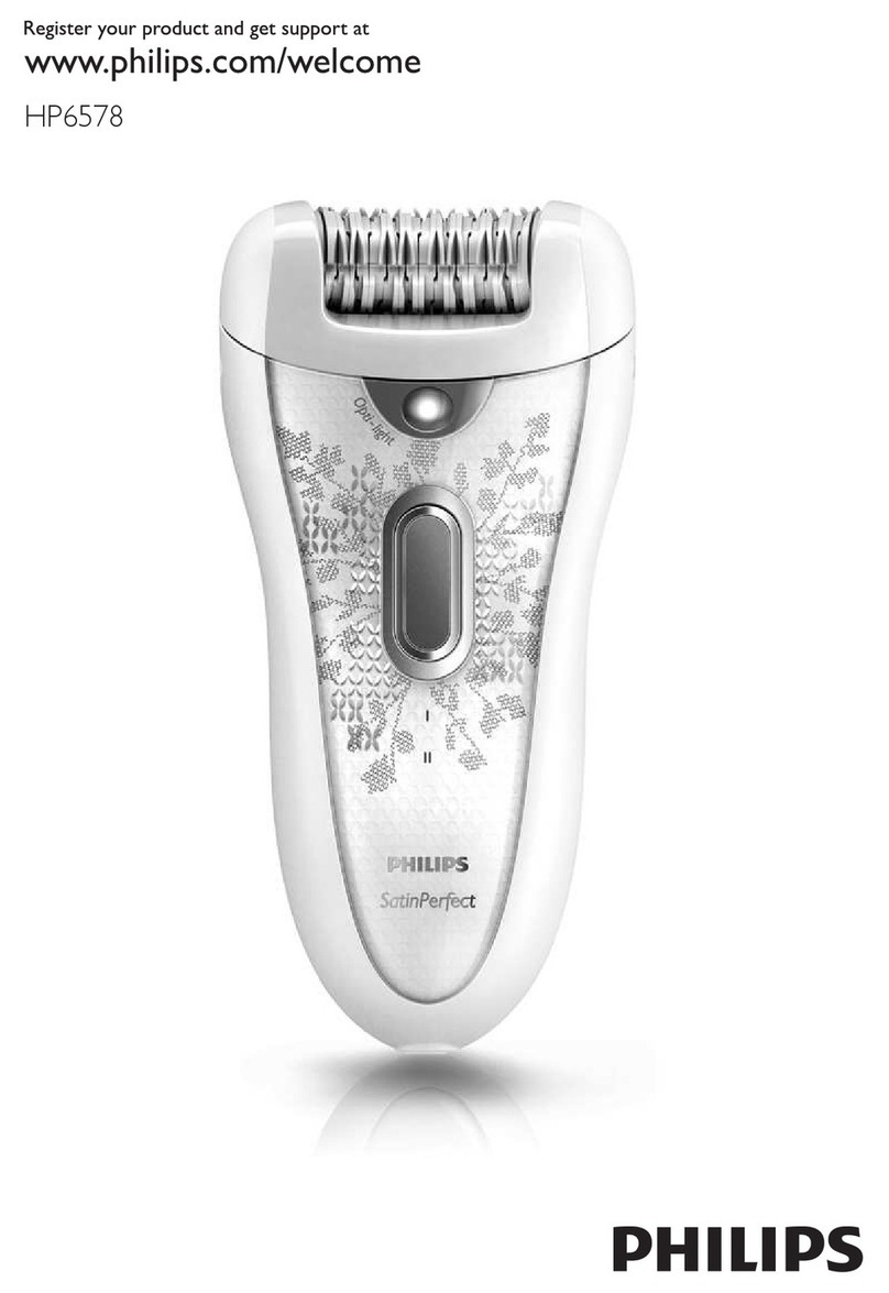 Philips SatinPerfect HP6578 Manuel utilisateur