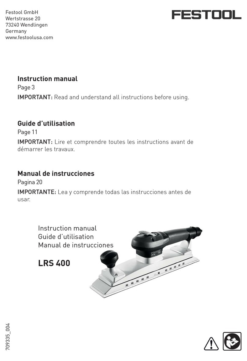 Festool LRS 400 Manuel utilisateur