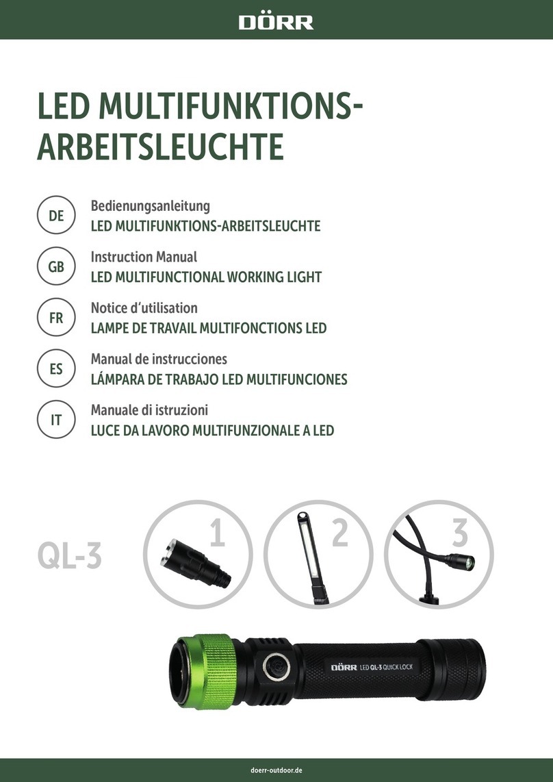 DÖRR QL-3 Manuel utilisateur