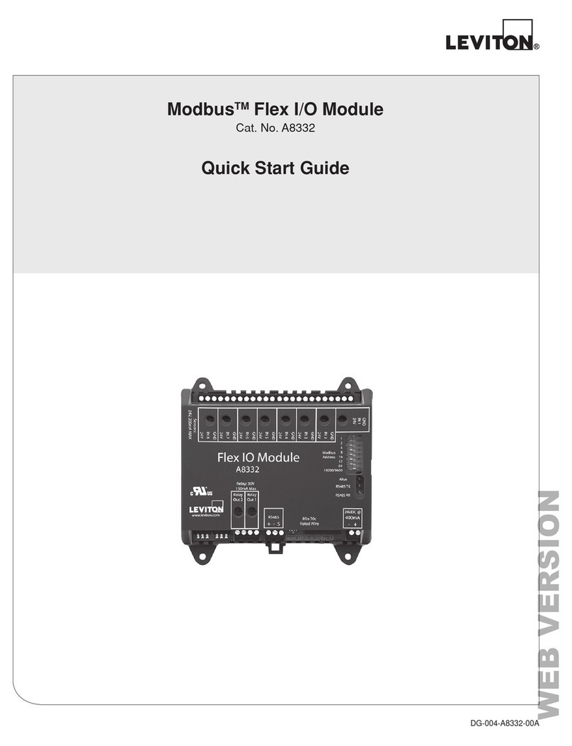 Leviton A8332 Manuel utilisateur