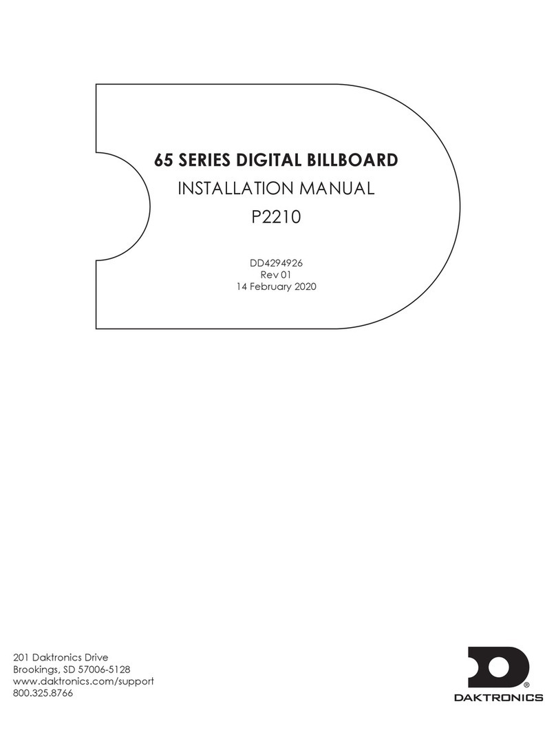 Daktronics 65 Series Manuel utilisateur