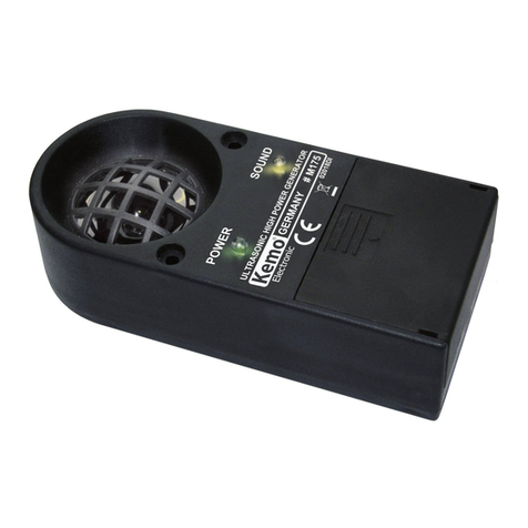 Kemo M175 Manuel utilisateur Kemo M175 Manuel utilisateur