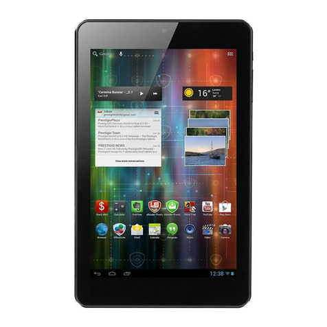 Prestigio multipad Manuel utilisateur
