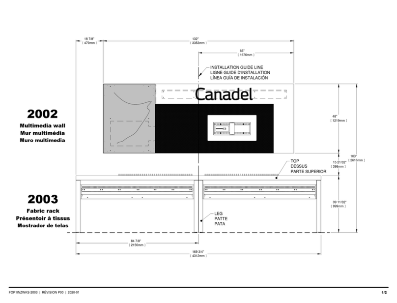 Canadel 2002 Manuel utilisateur Canadel 2002 Manuel utilisateur
