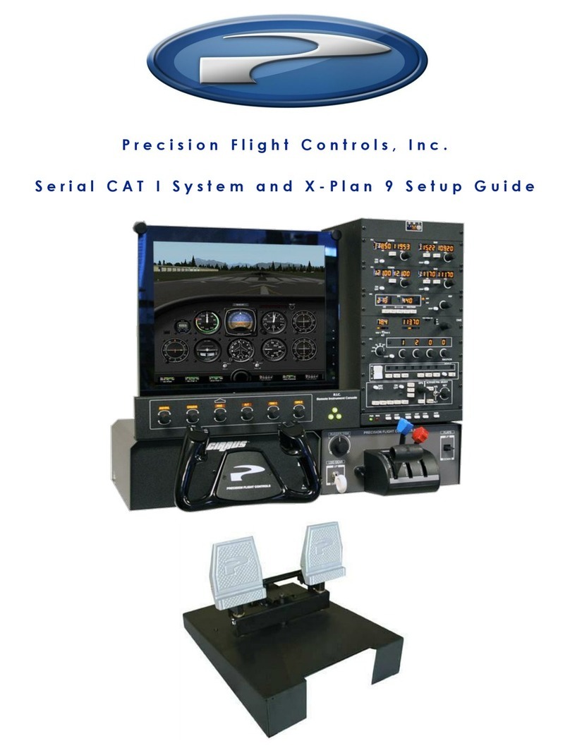 Precision Flight Controls CAT I Manuel utilisateur Precision Flight Controls CAT I Manuel utilisateur
