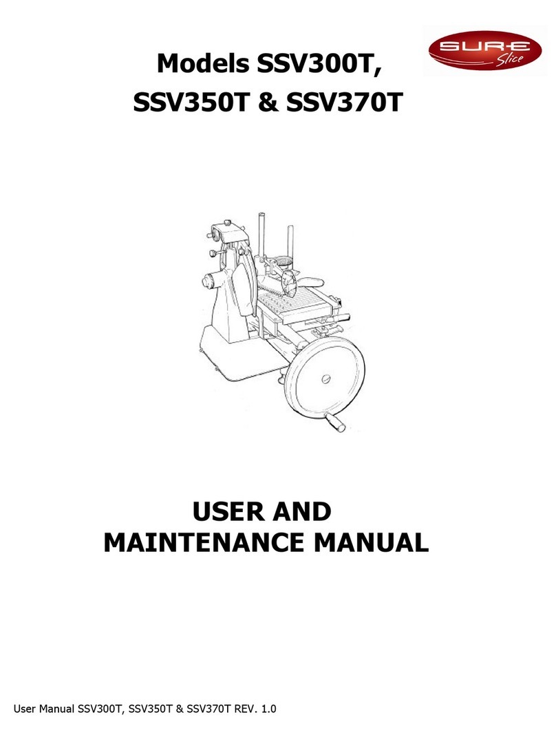 Sur-e slice SSV300T Mode d'emploi