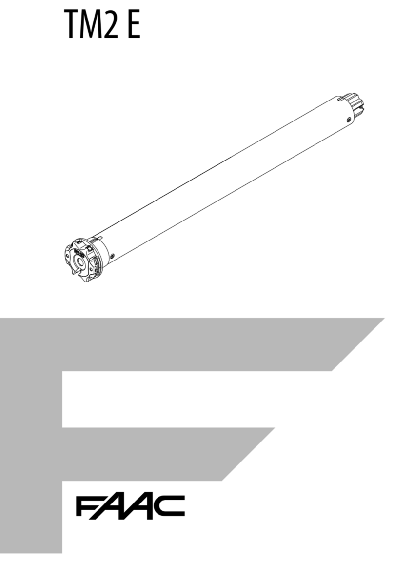 FAAC TM2 E Manuel utilisateur