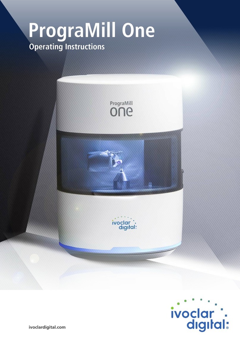 Ivoclar digital PrograMill Base Manuel utilisateur