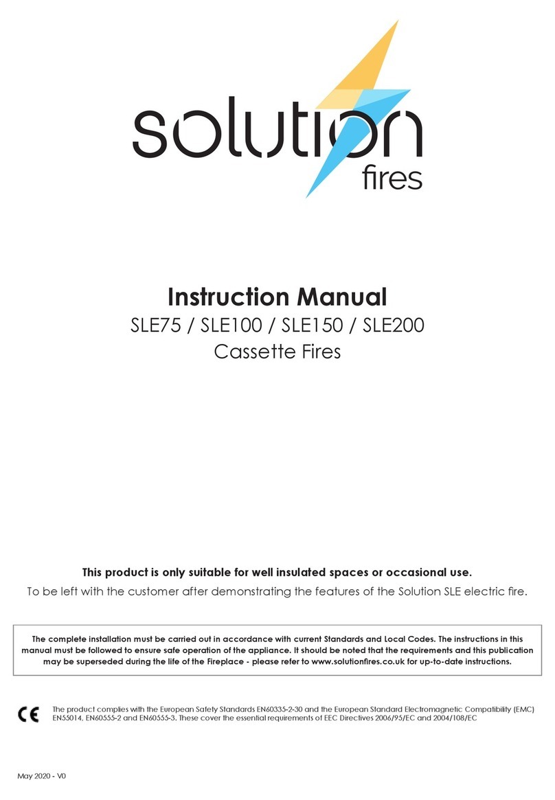 Solution FIres SLE75 Manuel utilisateur