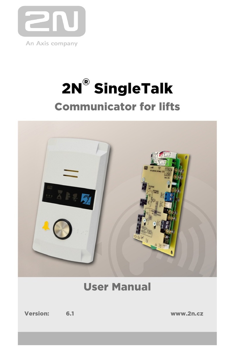 Axis 2N Access Unit Manuel utilisateur