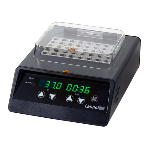 Labnet Accublock D1301 Manuel utilisateur