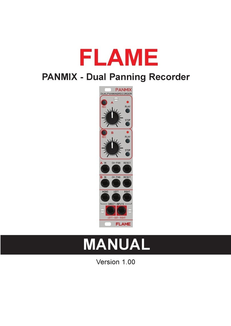 Flame PANMIX Manuel utilisateur