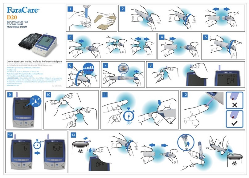 ForaCare D20 No-Coding Guide de configuration
