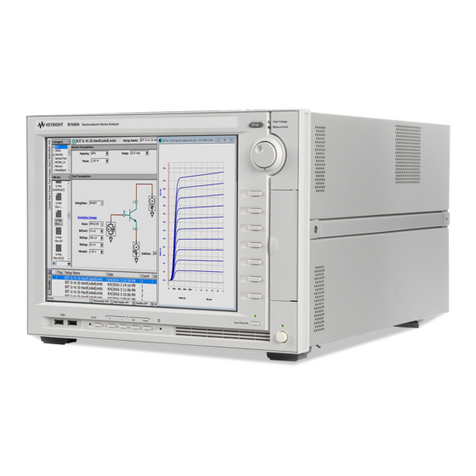 Keysight Technologies B1500A Mode d’emploi Keysight Technologies B1500A Mode d’emploi