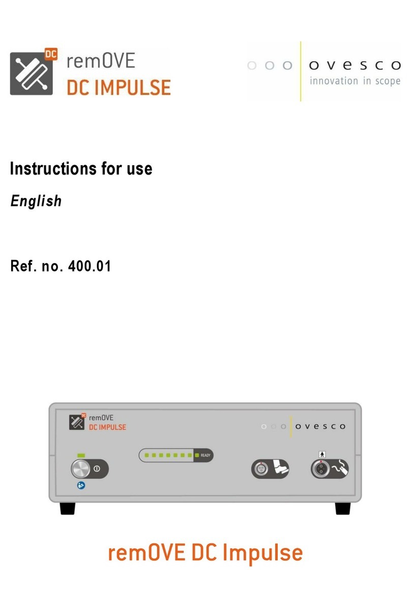 Ovesco remOVE DC Impulse Manuel utilisateur