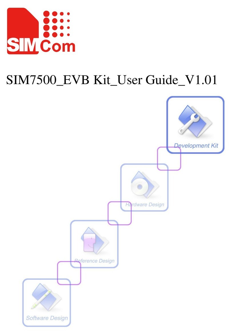 SimCom SIM7500 Series Manuel utilisateur