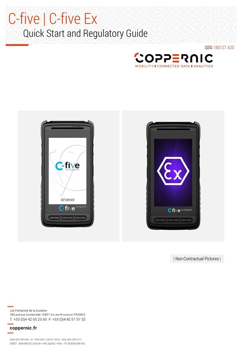 Coppernic C-five Manuel utilisateur