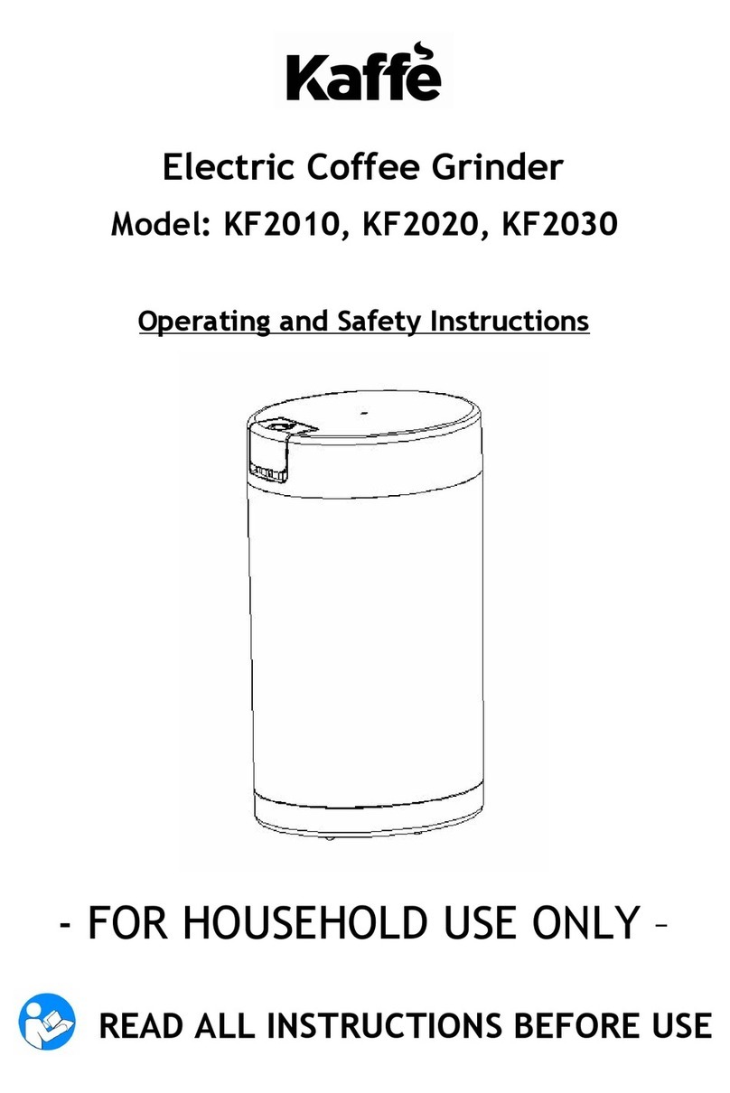 Kaffe KF2010 Guide rapide