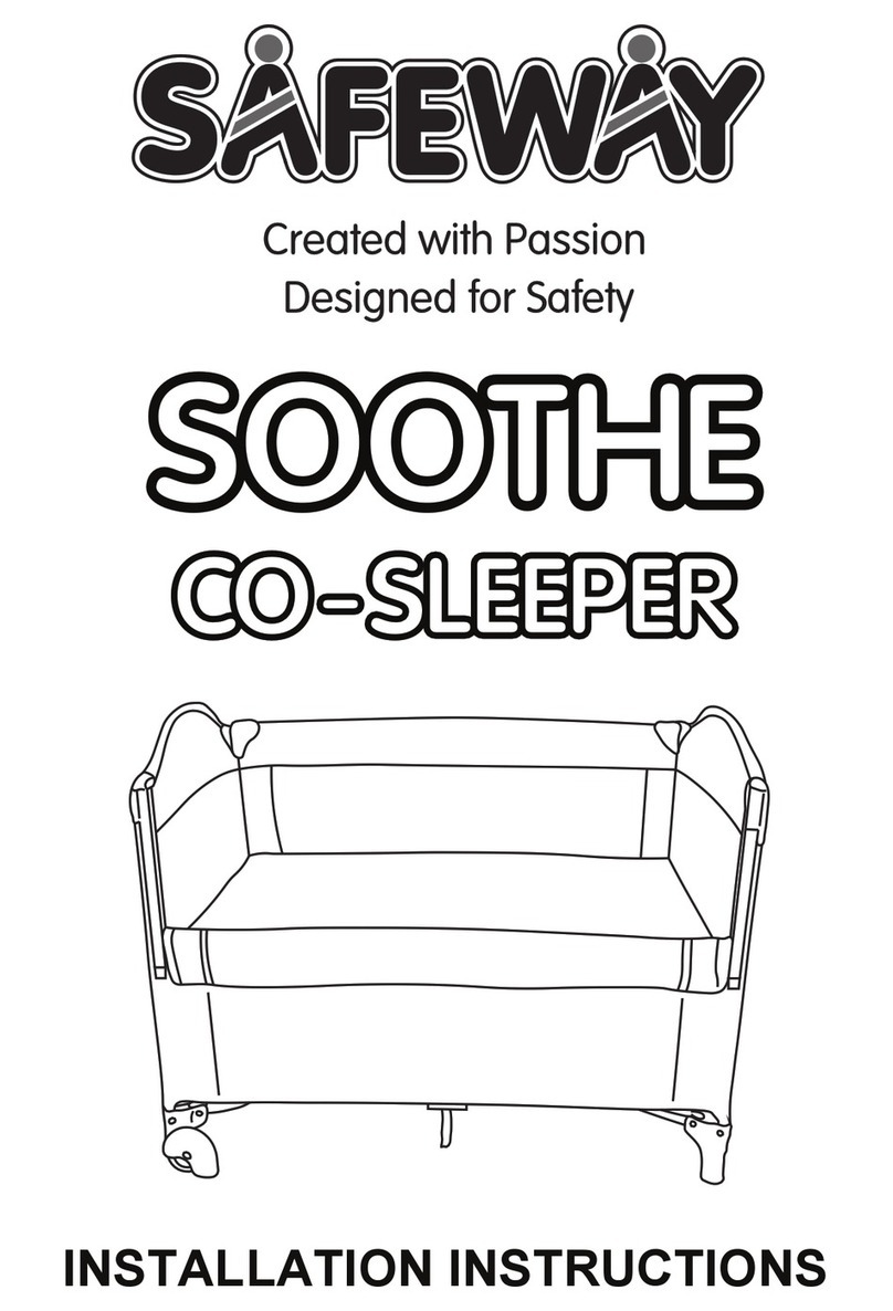 Safeway SOOTHE CO-SLEEPER Manuel utilisateur