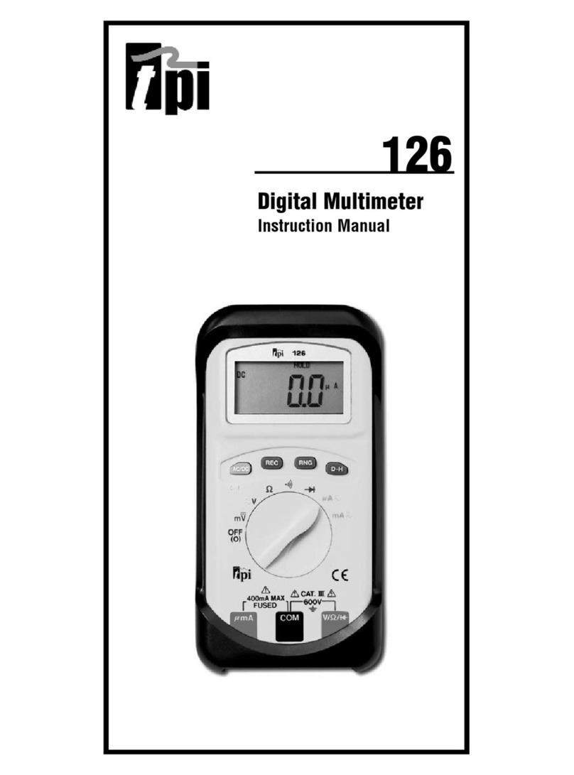 TPI 126 Manuel utilisateur