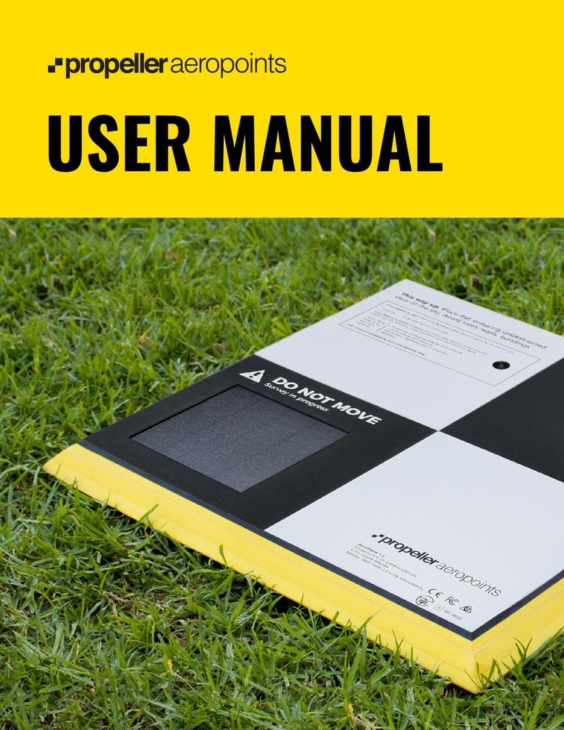 Propeller AEROPOINTS Manuel utilisateur